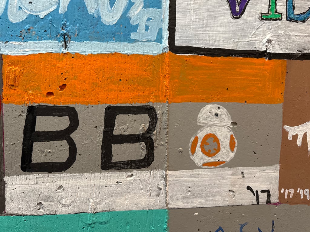 BB8's brick on the Camp Rotary walkway