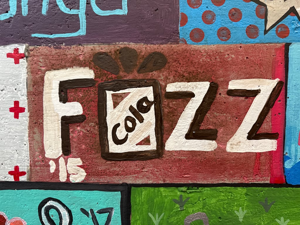 Fizz's brick on the Camp Rotary walkway