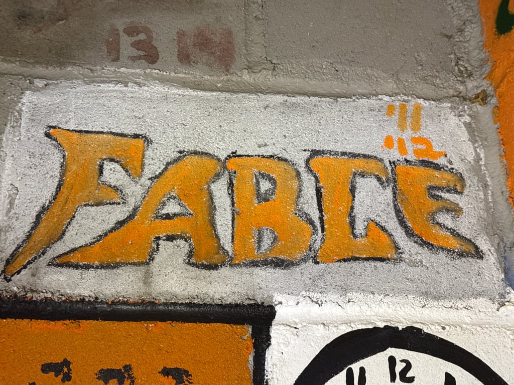 Fable's brick on the Camp Rotary walkway