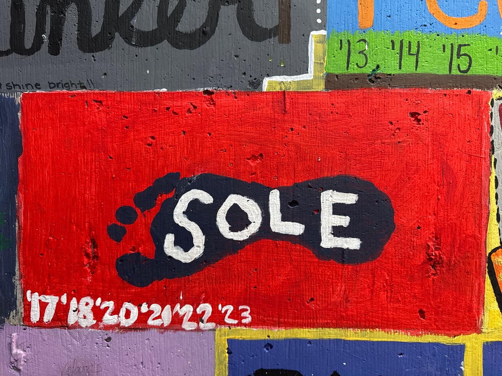 Sole's brick on the Camp Rotary walkway