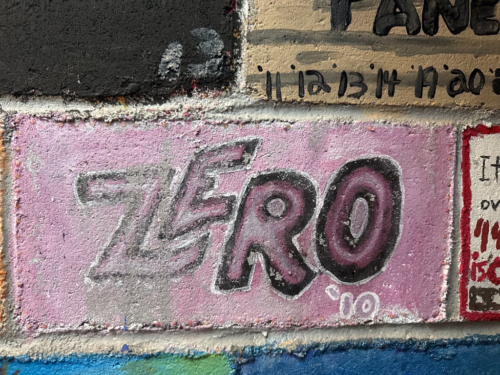 Zero's brick on the Camp Rotary walkway