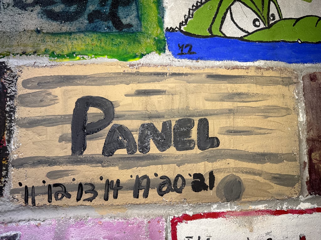 Panel's brick on the Camp Rotary walkway