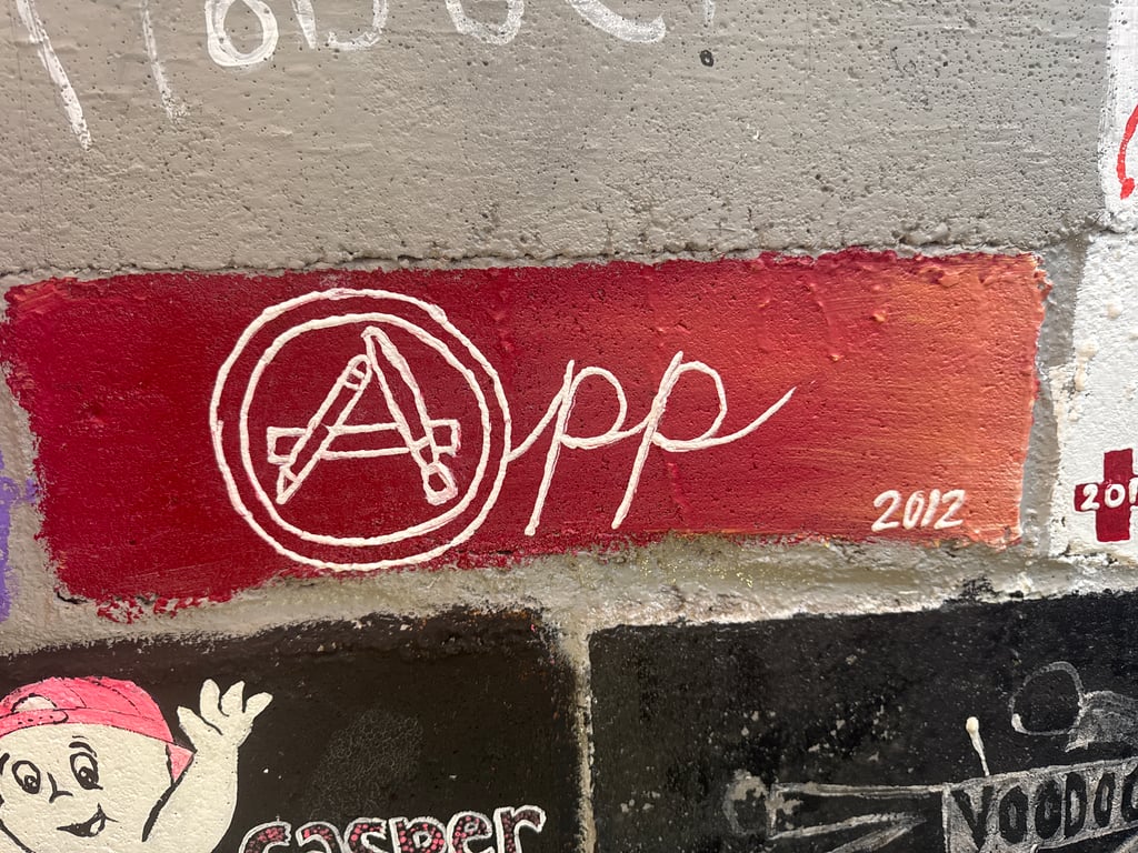 App's brick on the Camp Rotary walkway