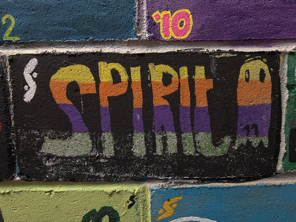 Spirit's brick on the Camp Rotary walkway