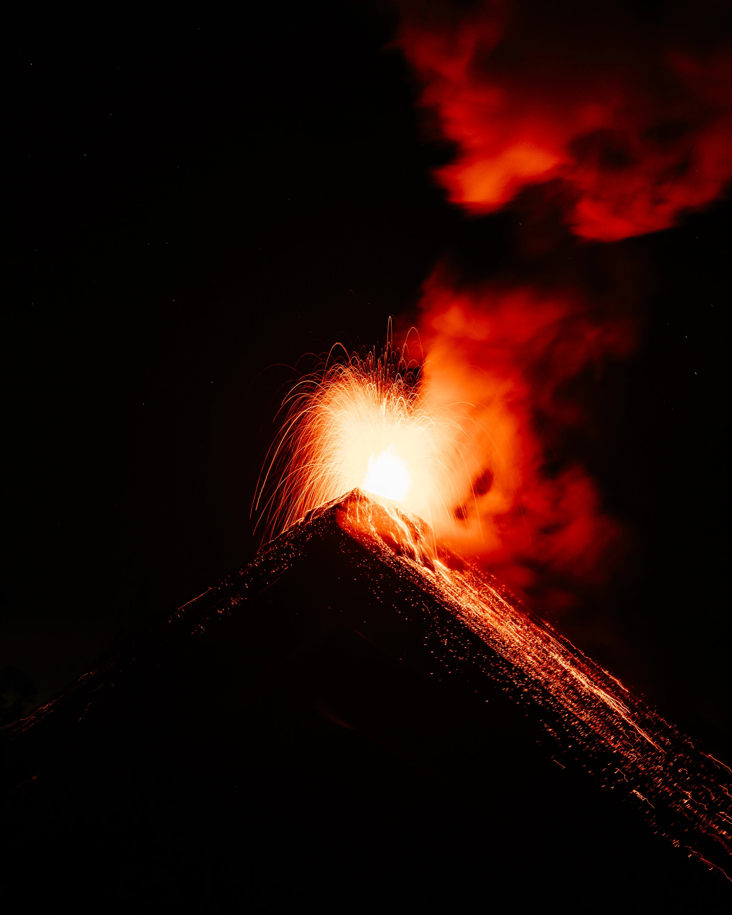 Guatemala — Volcán de Fuego