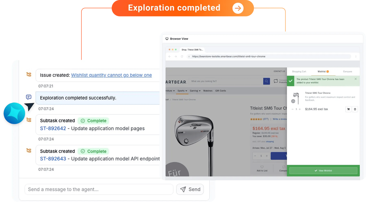 BearQ mapping an application's pages, flows, and states