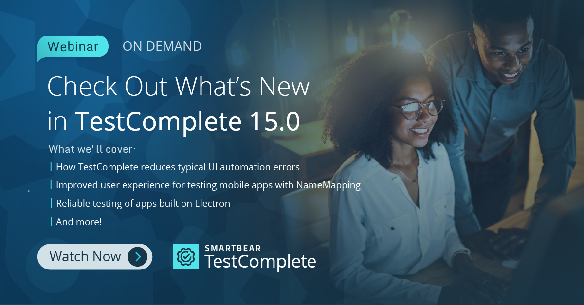 What’s New in TestComplete 15.0