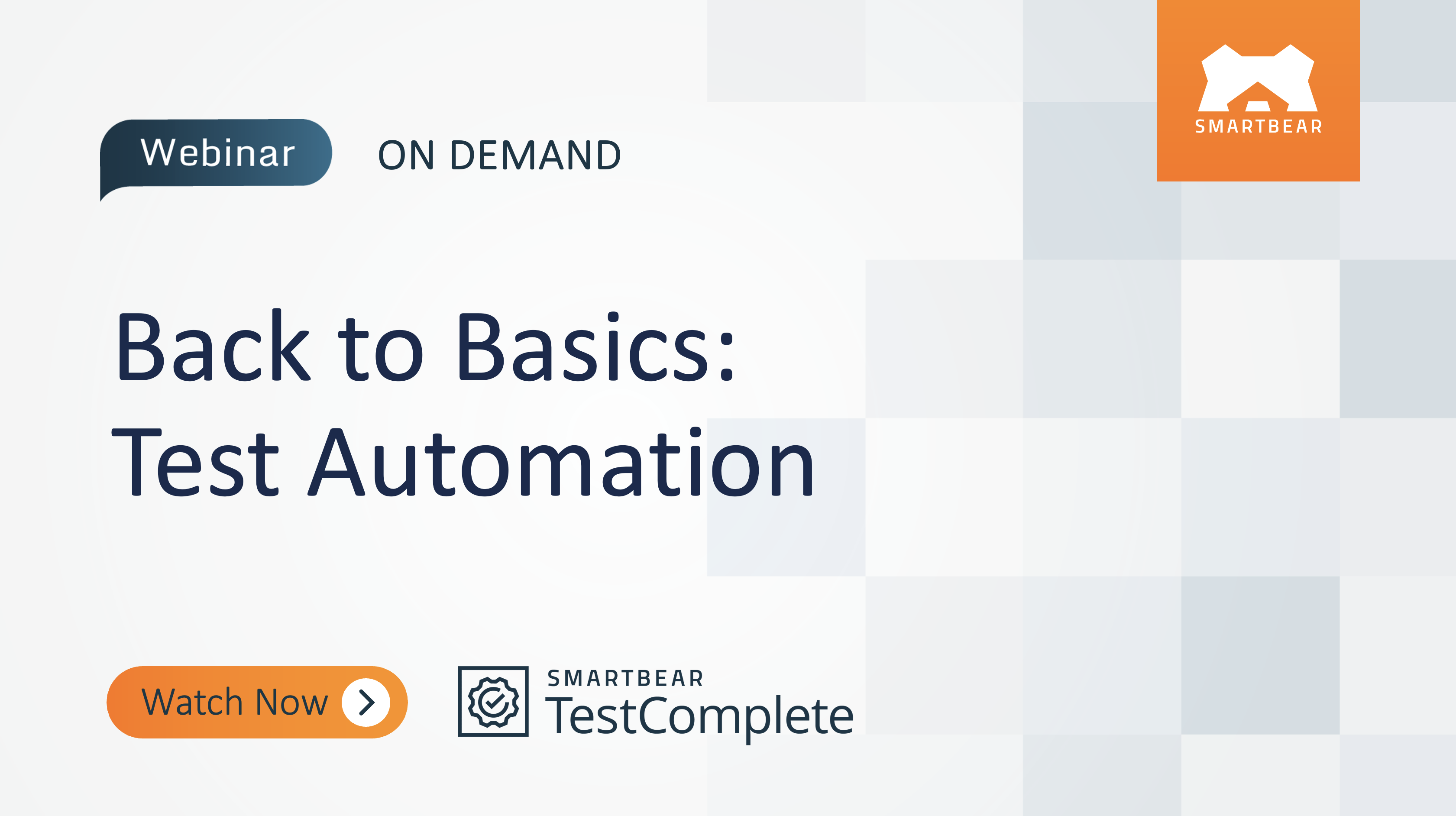 Back to Basics: Test Automation