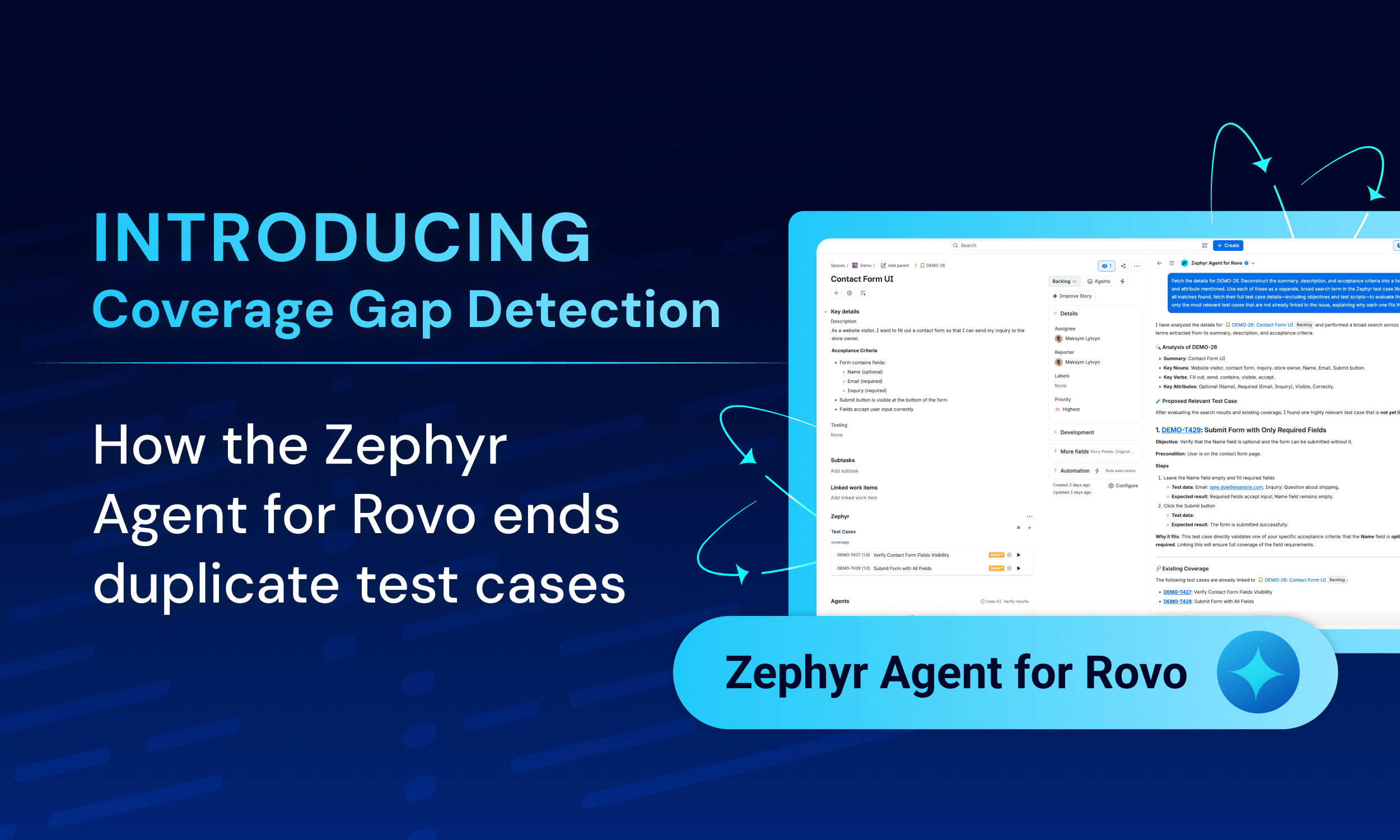 Introducing coverage gap detection: How the Zephyr Agent for Rovo ends duplicate test cases 
