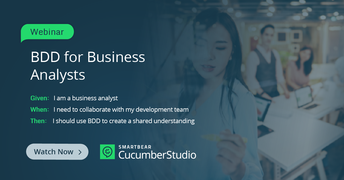 BDD for Business Analysts