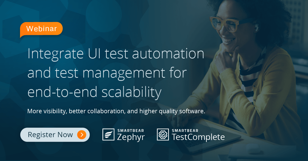 Integrate UI test automation and test management for end-to-end scalability