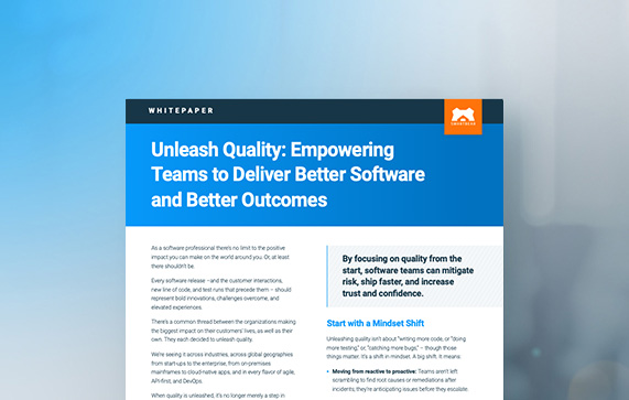 Unleash Quality: Empowering Teams to Deliver Better Software and Better Outcomes