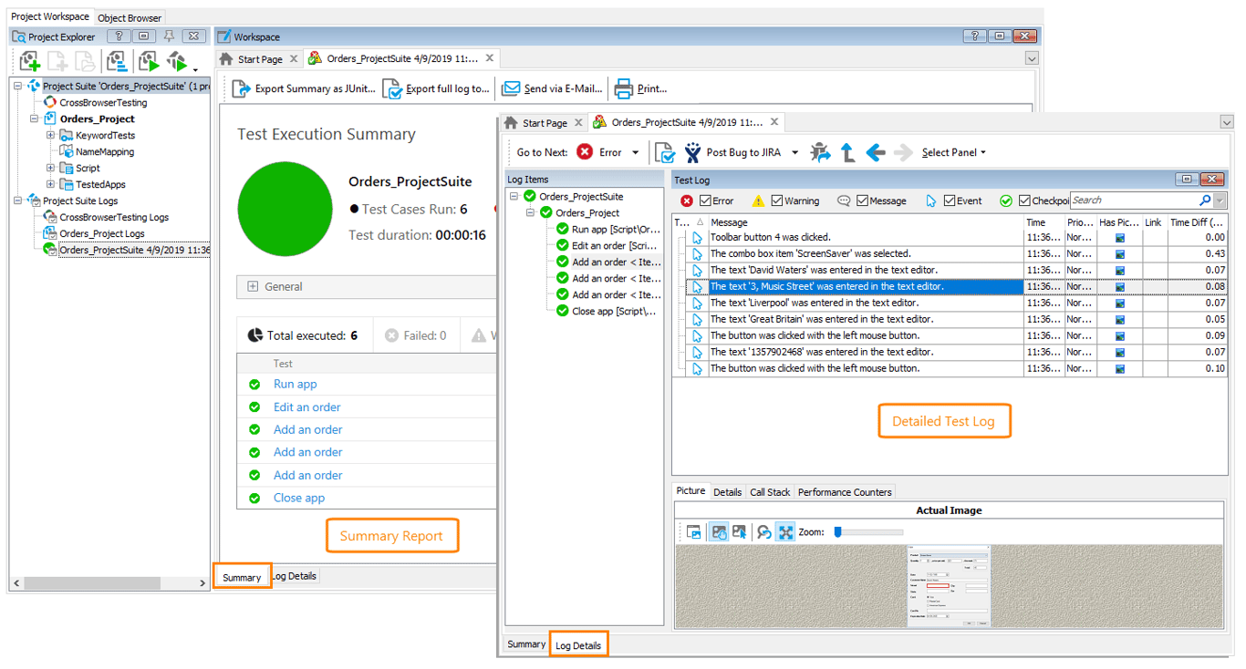 Built-in load testing and device-cloud access