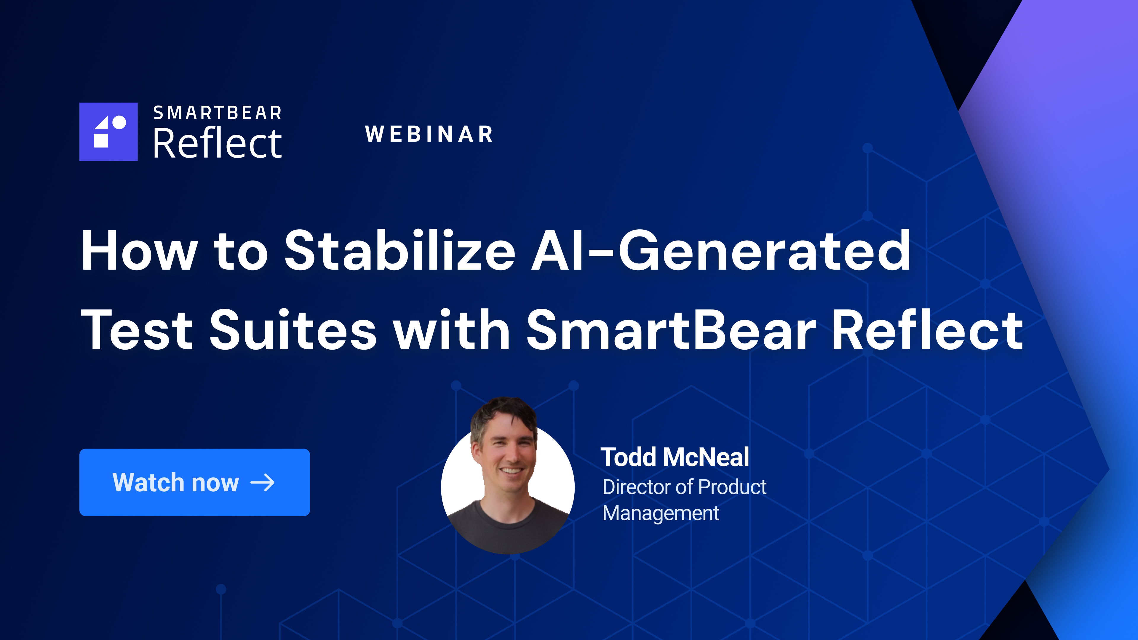 How to Stabilize AI-Generated Test Suites with SmartBear Reflect 