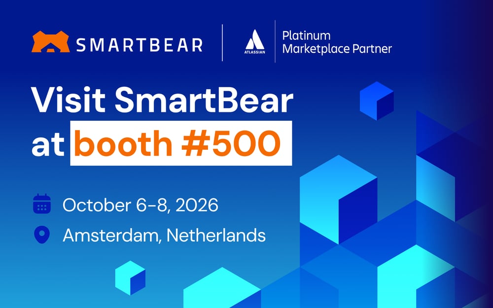 SmartBear at Atlassian Team ‘26 Europe, Amsterdam, October 6–8, 2026