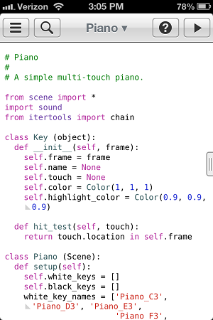 Python-Piano