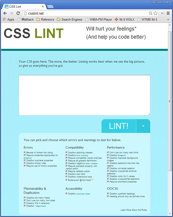 css-lint