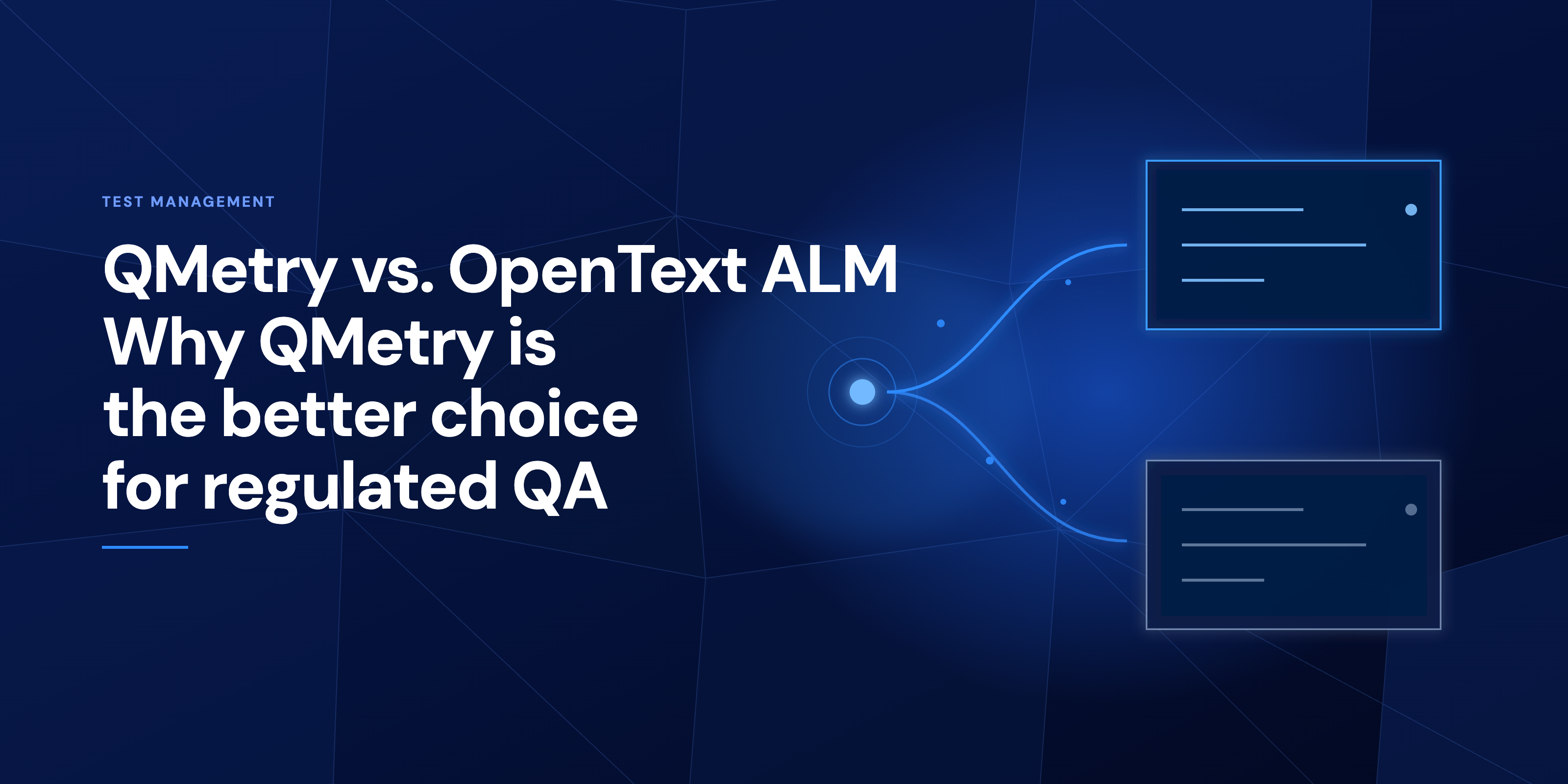 QMetry vs. OpenText ALM: Why QMetry is the better choice for regulated QA 