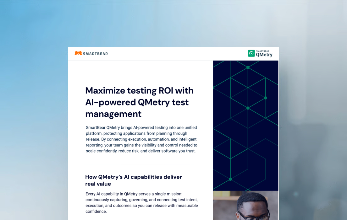 Maximize Testing ROI with AI-Powered SmartBear QMetry