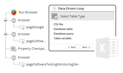 Data-Drive Unlimited Functional Tests