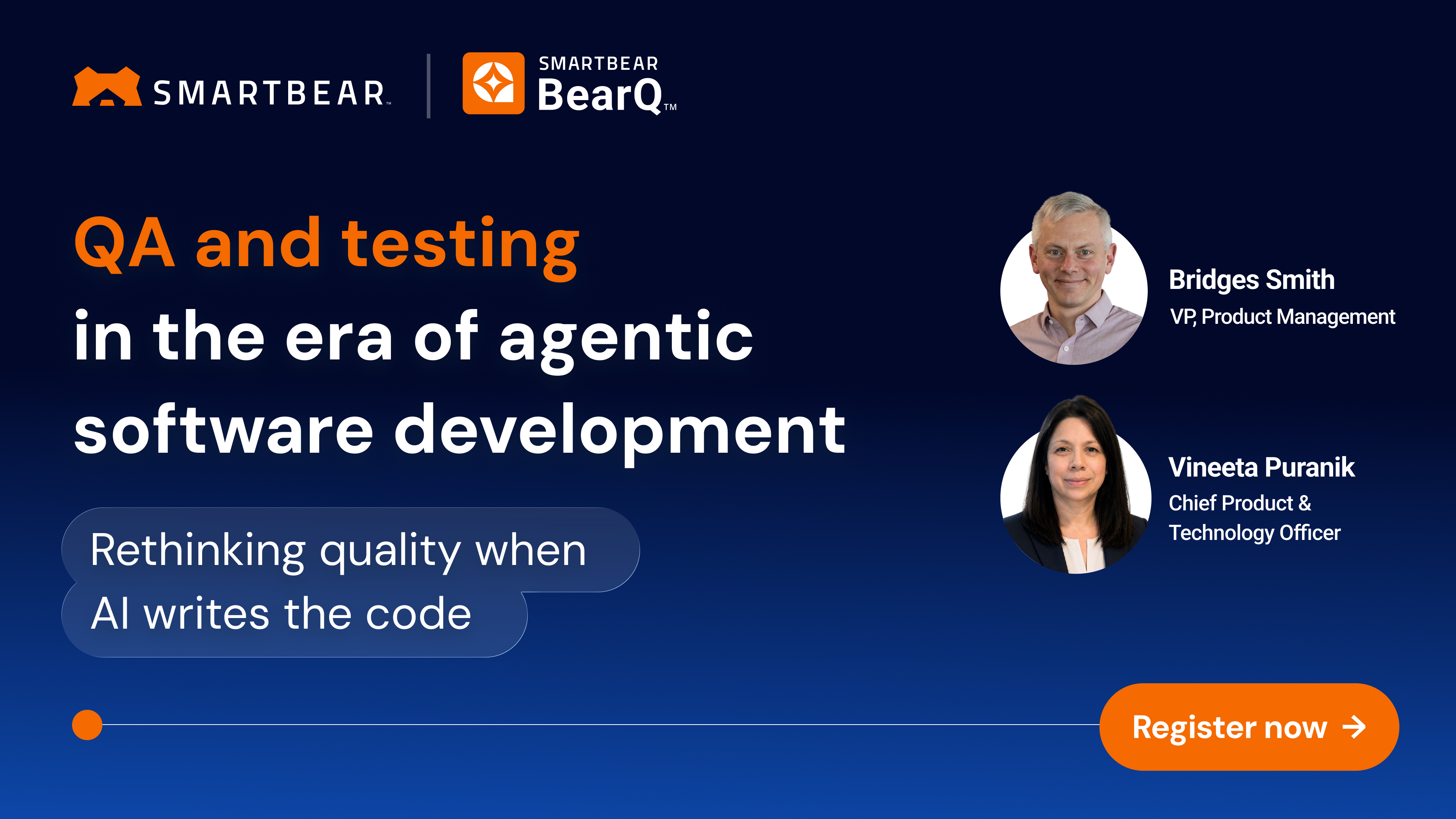 Webinar: QA and Testing in the Era of Agentic Software Development​