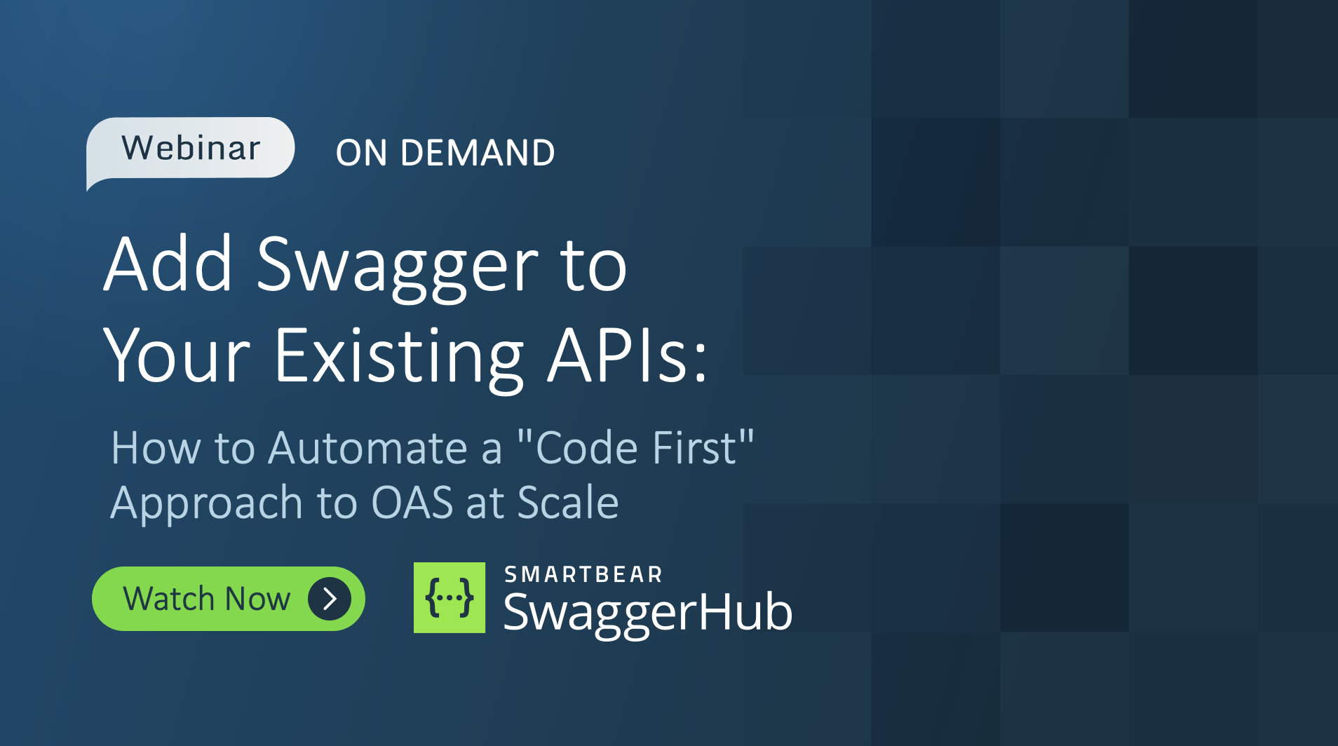 Add Swagger to Your Existing APIs: How to Automate a “Code First” Approach to OAS at Scale