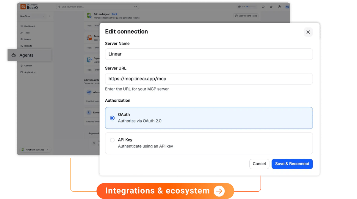 Integrations and ecosystem
