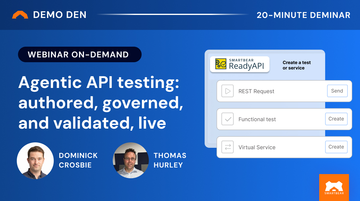Agentic API Testing: Authored, Governed, and Validated