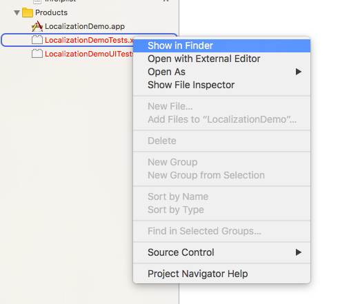 xctest in Xcode 7