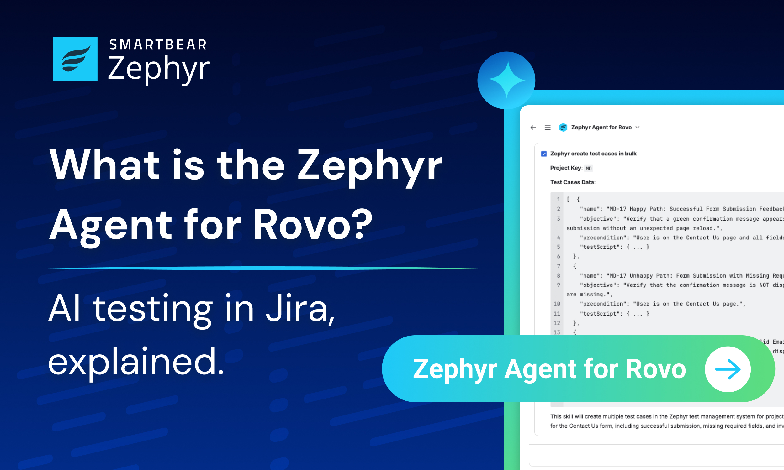 What Is the SmartBear Zephyr Agent for Rovo? AI testing in Jira, explained 