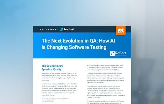 The Next Evolution in QA: How AI is Changing Software Testing