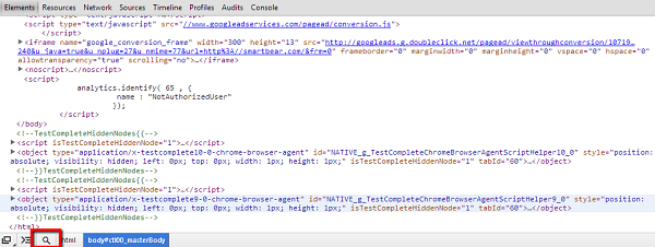 search-xpath-expression-testcomplete