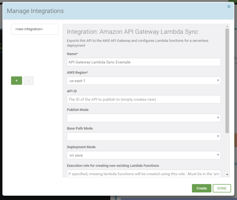 API Gateway Lambda