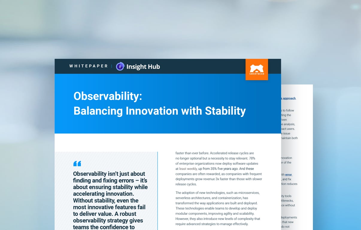 Observability: Balancing Stability and Innovation