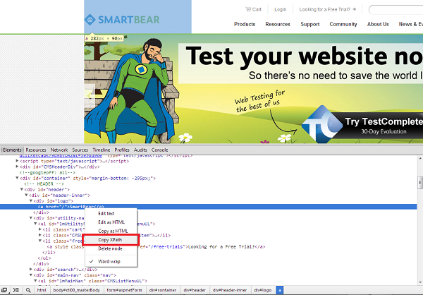copy-xpath-expression-testcomplete