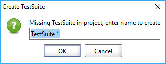 Create TestSuite