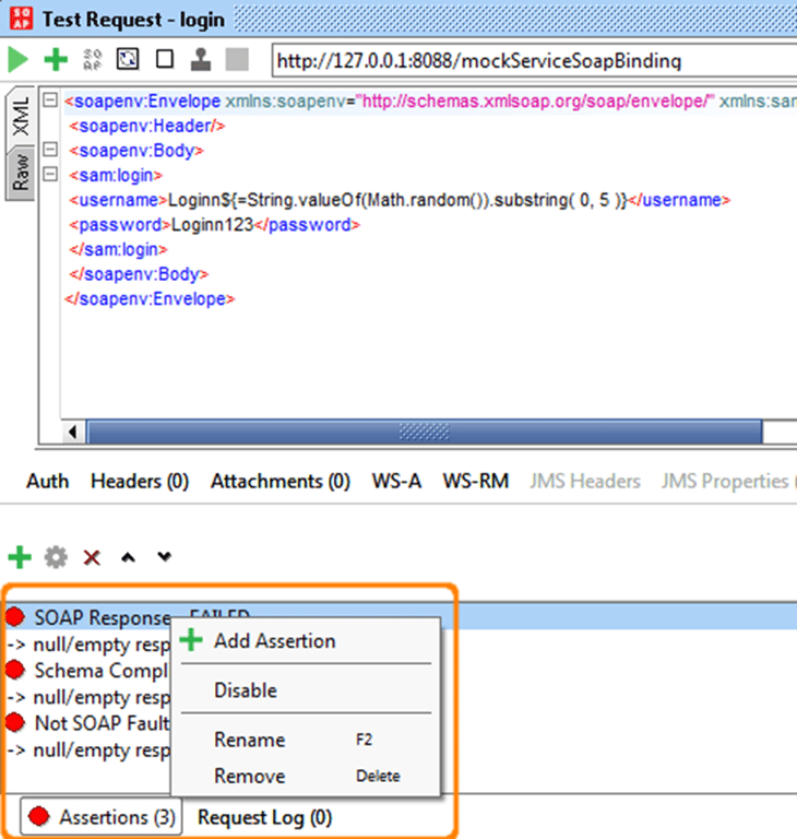 Assertion Panel in SOAP Request TestStep window assertion-panel-in-teststep-window