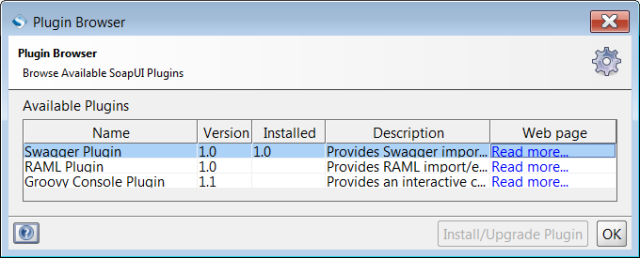 Plugin Browser Plugin Browser
