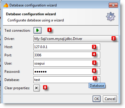 Database Configuration Panel database-configuration-wizard
