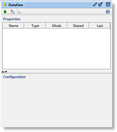 empty DataGen TestStep Empty-DataGen