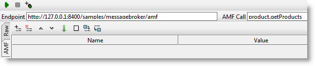 Setting Endpoint and AMF call Endpoint-GetProducts
