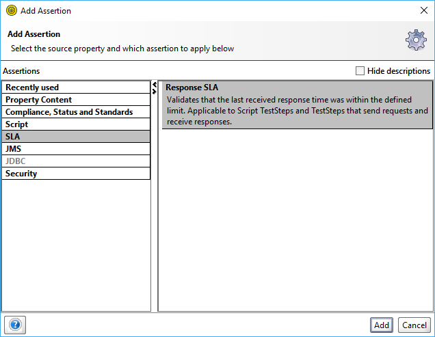 Add an assertion to test request Add an assertion to test request