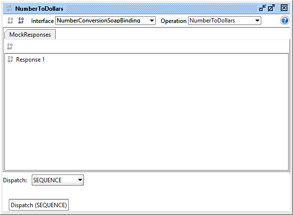 The operation editor