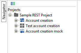 The REST sample project The REST sample project