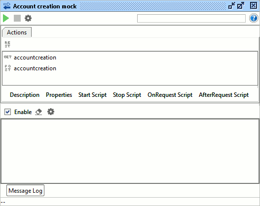 Message Log Message Log