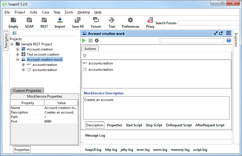 Mock Service Editor Mock Service Editor