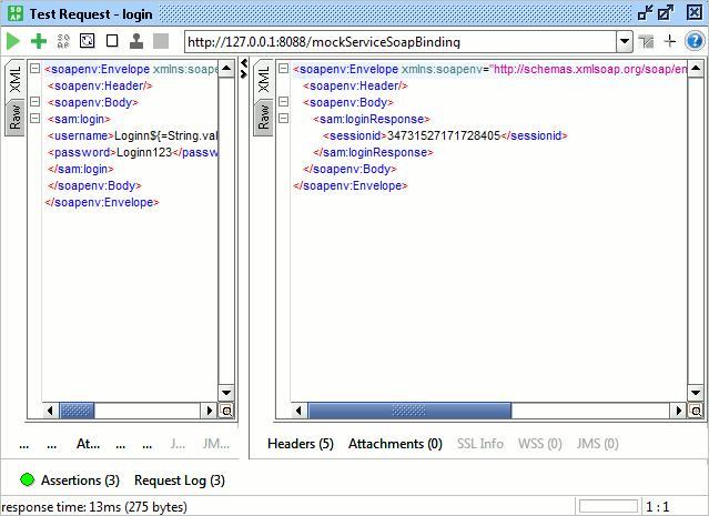 Property Transfer login response