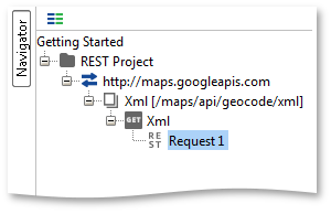 REST navigation tree