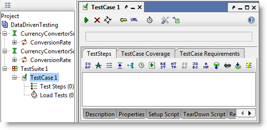 The TestCase Editor test_case_editor