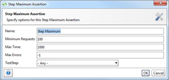 TestStep Max Assertion